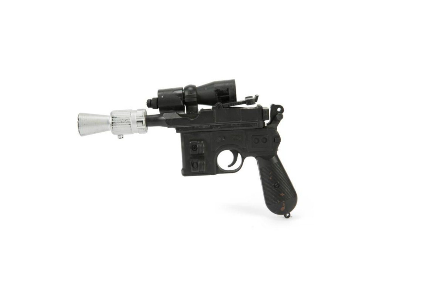 Han Solo’s blaster: the original prop. 