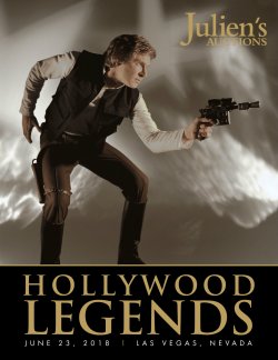 Stars Wars movie prop weapon auctioned for $550,000 Han Solo’s blaster auctioned in Las Vegas at Julien's Auctions Hollywood Legends