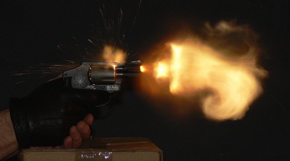 Titanium cylinder erosion in revolvers 