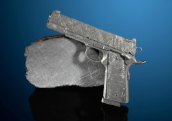 Two 1911s from the deep space 1911-style pistol