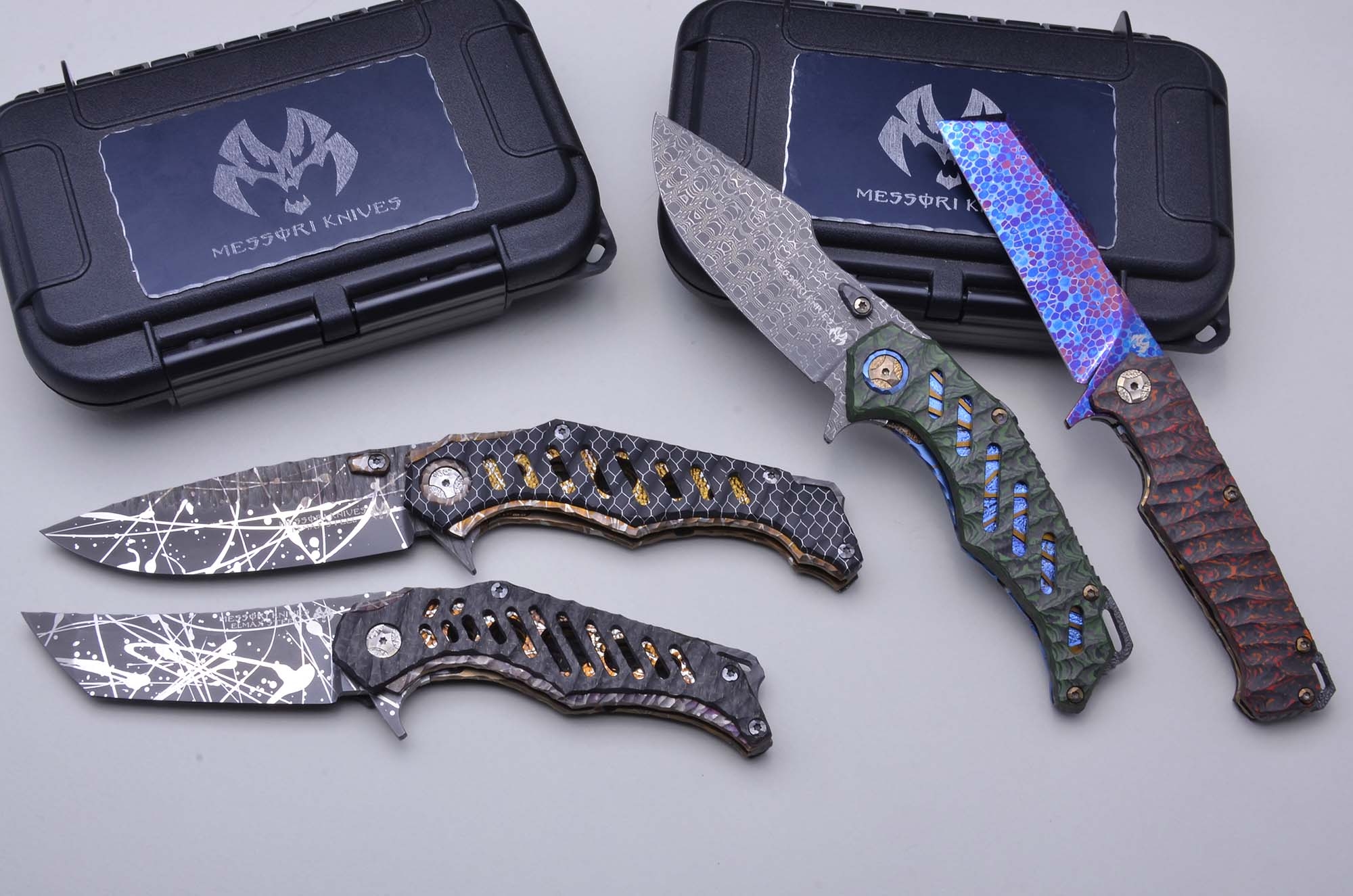 knives: Manuele Messori's tactical knives