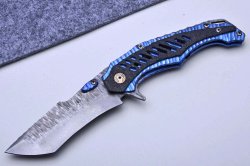 Manuele Messori's tactical knives Poseidon flipper by Manuele Messori