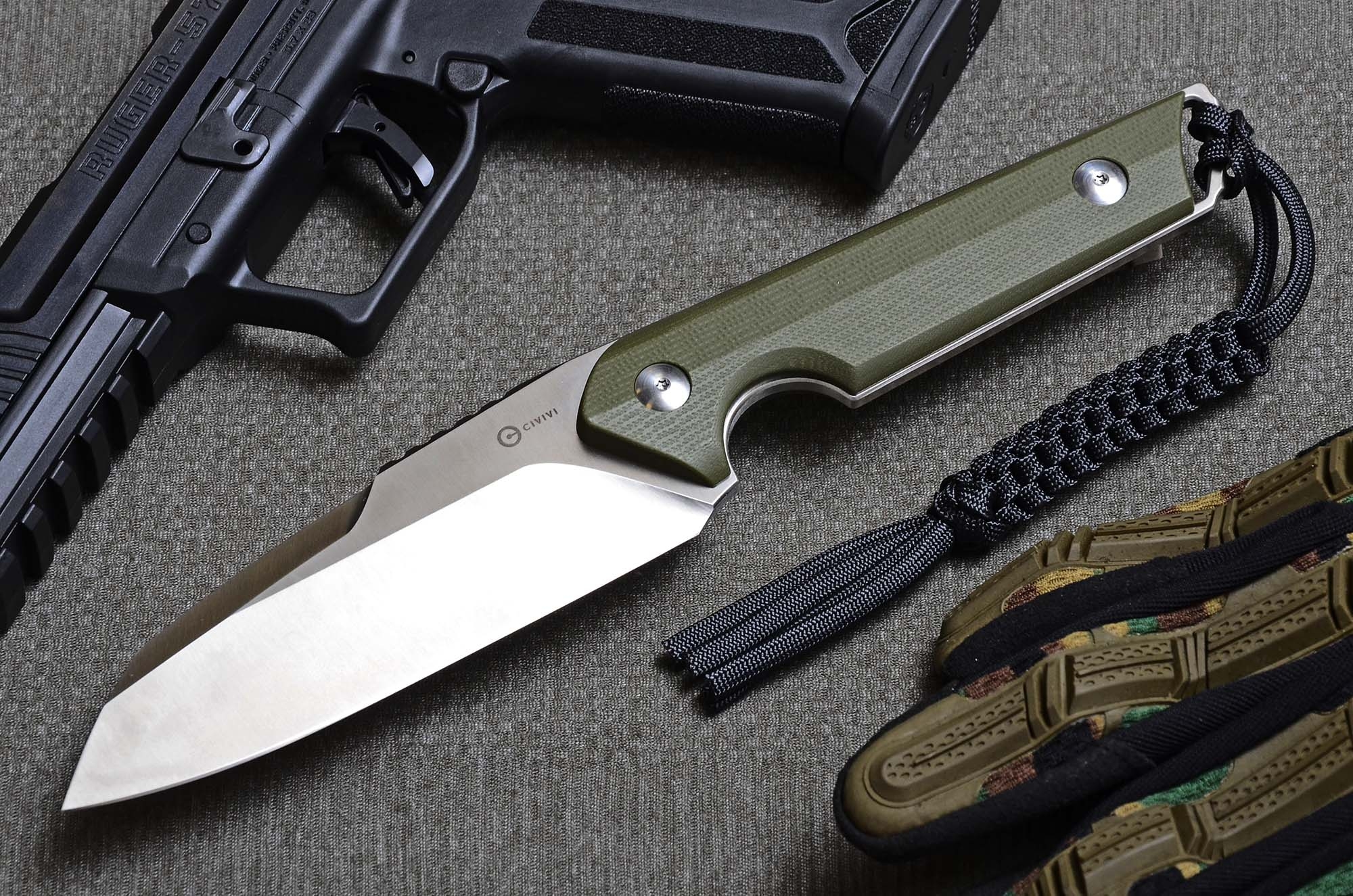 knives: Civivi Kepler, an original fixed blade knife with full tang construction