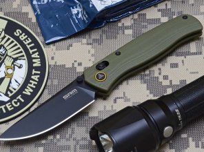 knives: SRM Knives 255L-GP, the folding knife with a smart clip knives: SRM Knives 255L-GP, the folding knife with a smart clip