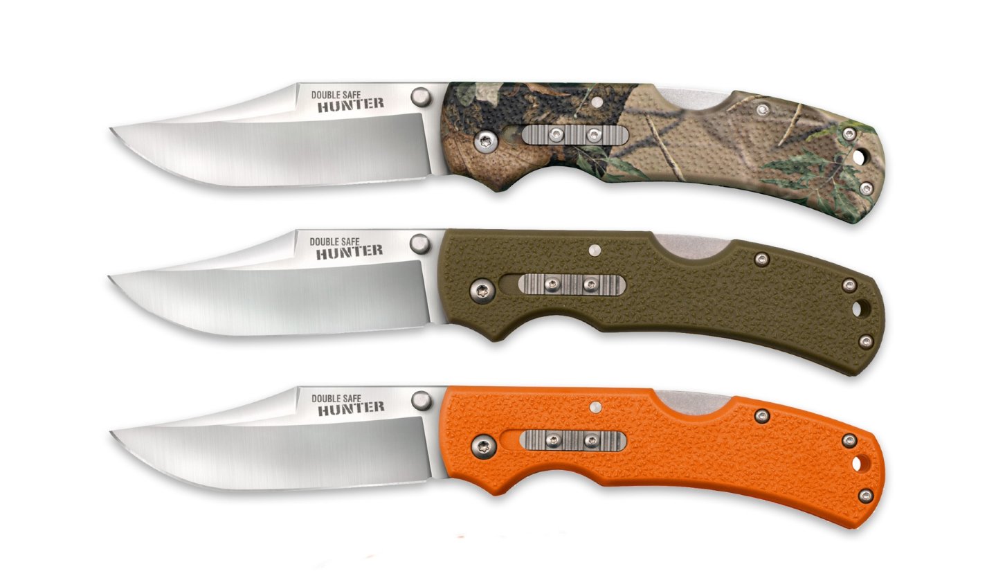 Cold Steel expands the Double Safe Hunter knife series with three new versions Three new handle colors