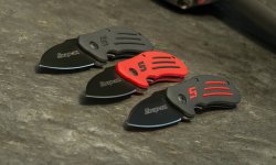 CRKT Rave XL, a tough everyday carry knife CRKT Rave XL in three color combinations