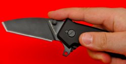 Extrema Ratio MF0T folding pocket knife The blade of the Extrema Ratio MF0T folder