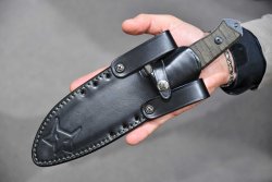 FOX Knives, all the new products presented in Las Vegas FOX Bushman fixed blade knife at SHOT Show 2019