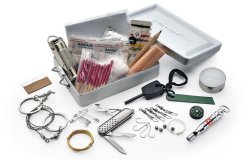 Fox Parus: the fixed-blade survival knife Survival kit of the Fox Parus knife