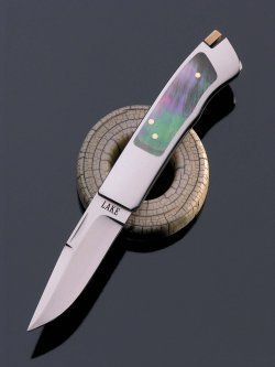 Ron Lake, the man who reinvented the custom knife Lake Sierra knife, the best known of Lake's models
