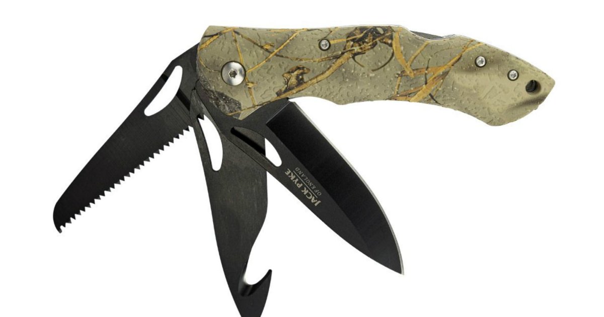 Jack Pyke of England Poacher knife, a wellbuilt tool all4shooters