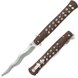 Kris Blades added to Cold Steel Ti-Lite knife series Blades can be deployed via thumb studs
