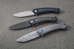 MKM knives, Maniago challenges the world Arvenis foldable knives by Fox.