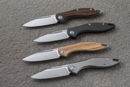 MKM knives, Maniago challenges the world Fara’s Mercury series folding knives.