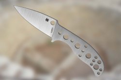 From Spyderco, Pattadese knife and other new products Spyderco Mule Team S45VN fixed blade knife