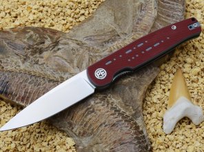 knives: Petrified Fish Morse, a "front flipper" with an Italian heart knives: Petrified Fish Morse, a "front flipper" with an Italian heart