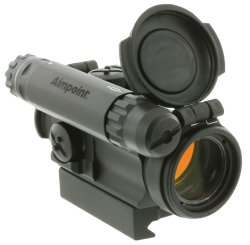 New Aimpoint CompM5 sight presented at DSEI Aimpoint CompM5 sight with military grade optical lens system