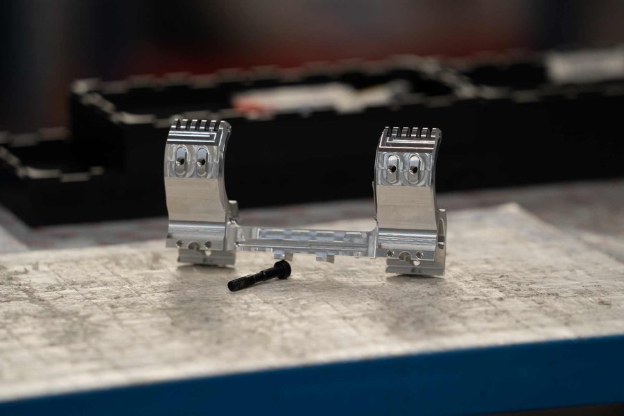 Blank block assembly T7 from ERATAC without coating