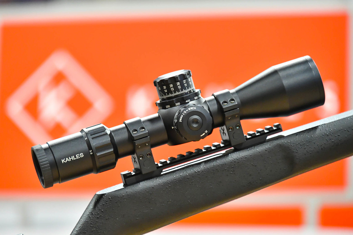 kahles: KAHLES K318i 3,5-18x50i: short riflescope for long range shooters