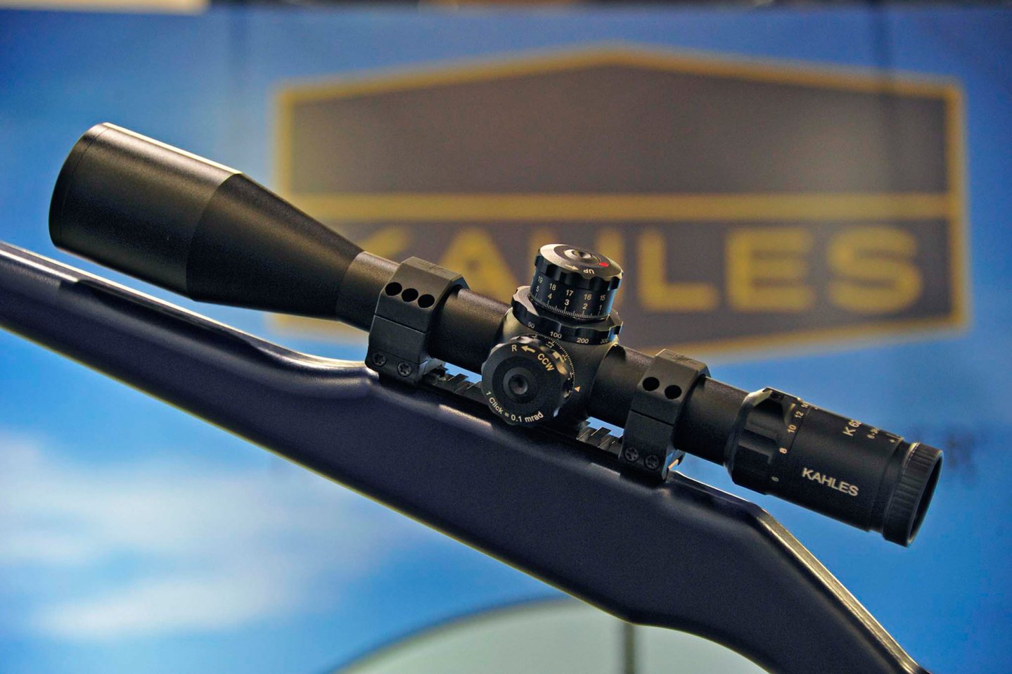 Kahles K624i variable magnification riflescope Kahles introduced the K624i riflescope at the 2016 SHOT Show