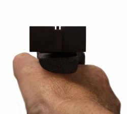 Rear sight air pistol