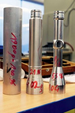 Visit to the riflescope manufacturer KAHLES Tube blanks