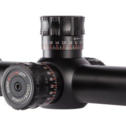 New PLR riflescope series from Sightron the large oversized tactical knobs