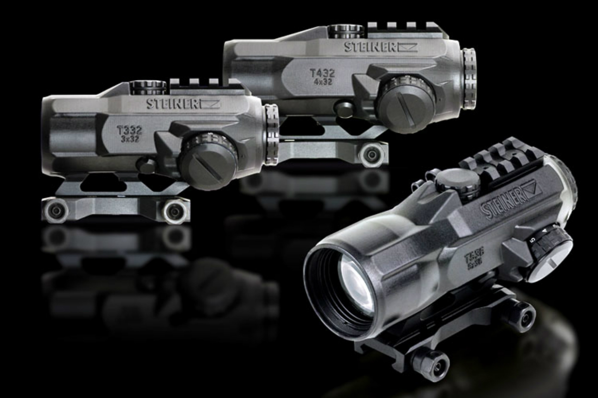 steiner-optics: New Steiner T-Series battle sights, “for the weekend warrior”