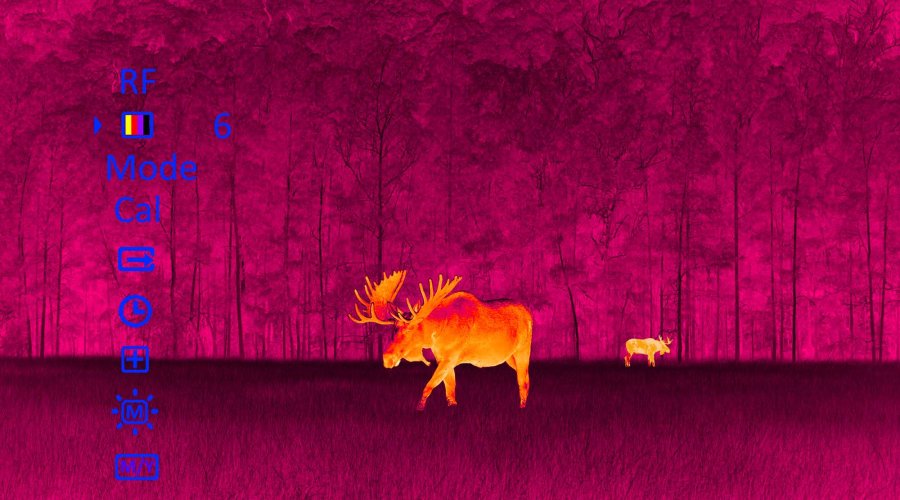 Pulsar Quantum XQ Palettes of colour