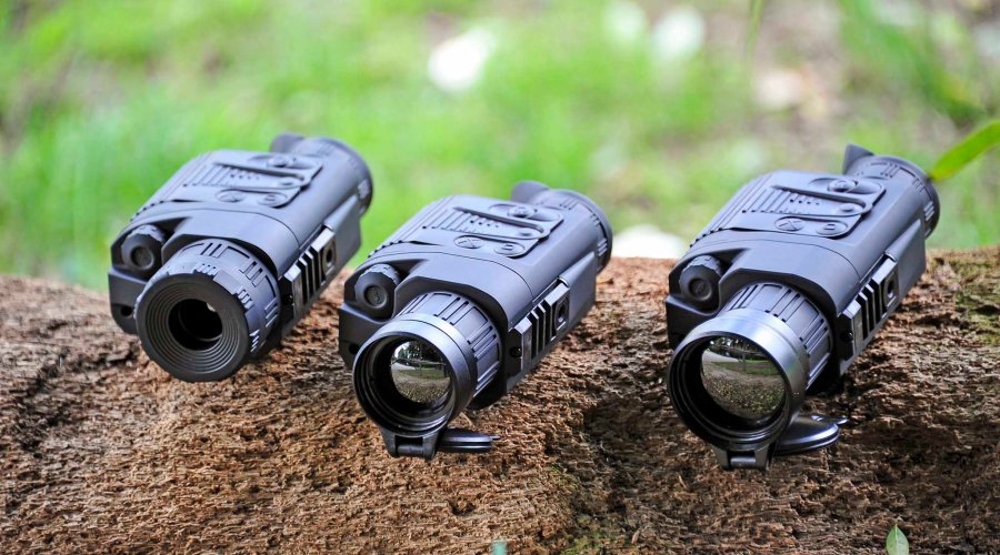Visore termico Pulsar Quantum XQ The three Pulsar Quantum XQ thermal monoculars