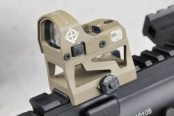 Test: Sightmark Mini Shot M-Spec - what can you expect from the new Mini Red Dot Sight? Sightmark Mini Shot M-Spec with high mounting on the TROY pistol carbine