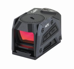 World premiere: Steiner MPS, the rugged red dot scope that withstands the rigors of everyday use in the field as well as in a competition The Steiner MPS from the front left