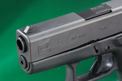 The front sight of the G43 