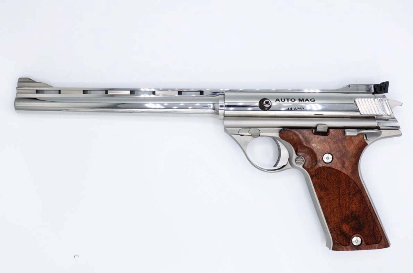 The .44 AMP Automag pistol 