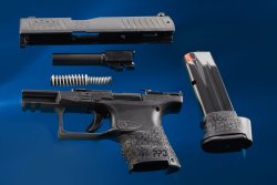Test: Walther PPQ (SC) subcompact 9mm pistol Walther PPQ (SC) subcompact 9mm pistol disassembled