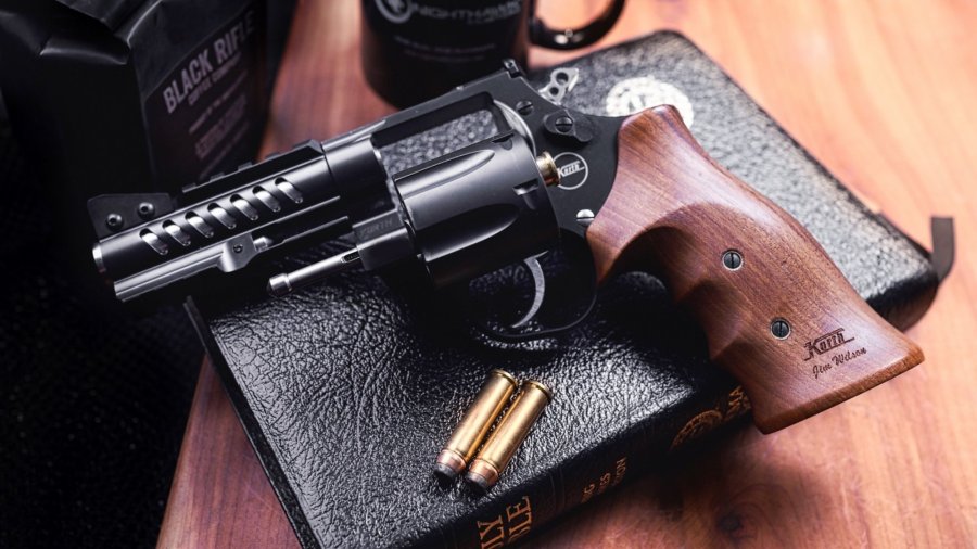 Adding perfection: from Nighthawk Custom, the .357 Korth Ranger revolver .357 Korth Ranger revolver