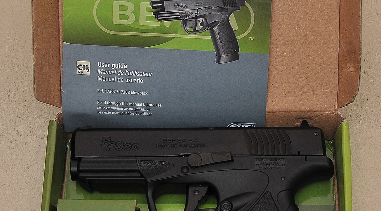 Bersa BP9CC CO2 BB pistol: Part 2