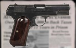 Al Capone's guns to be auctioned off in California The Colt 1908 Pocket Hammerless in .380 Auto