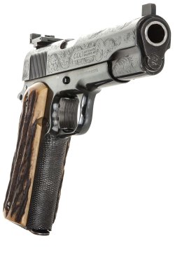 Al Capone's guns to be auctioned off in California Front view of Al Capone's Colt 1911