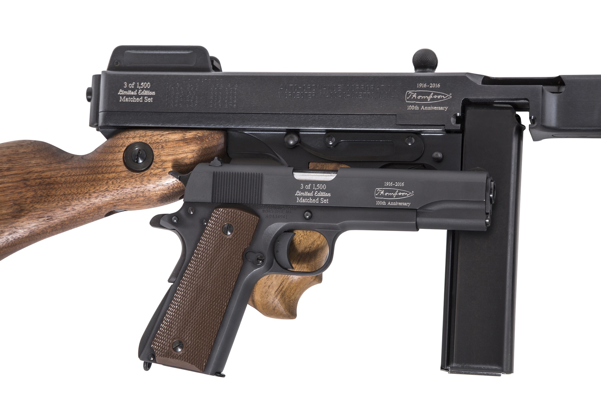 auto-ordnance: Auto-Ordnance releases commemorative variants of the Thompson carbine