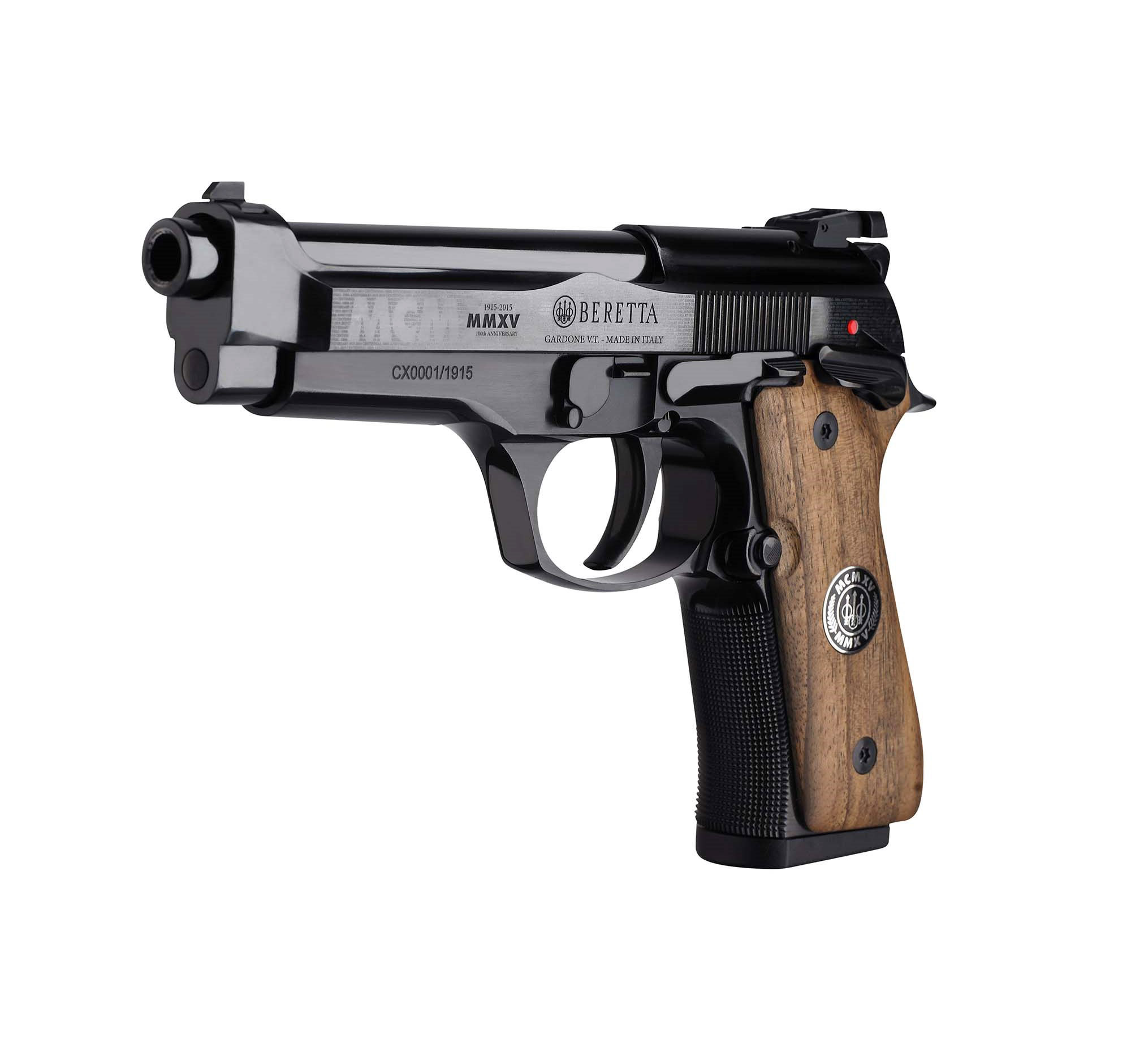 Beretta 92FS Centennial limited edition semiautomatic pistol