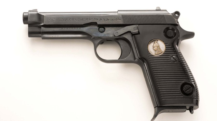 Tariq pistol, left side