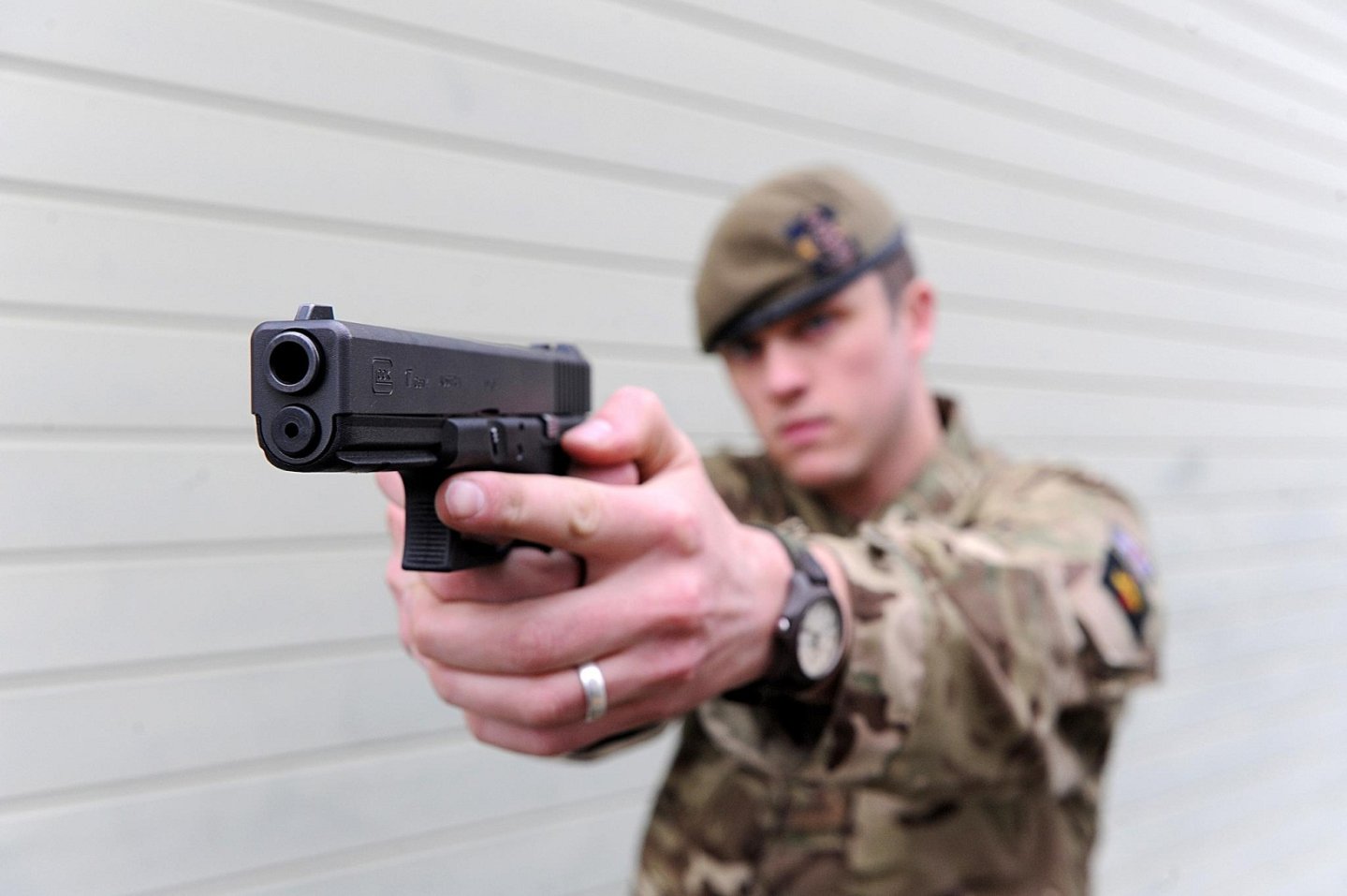 British Armed Forces adopt the Glock pistol British Armed Forces adopt the Glock pistol