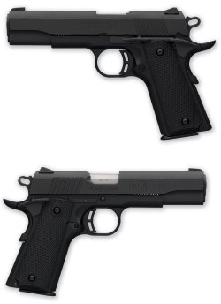 Browning Black Label 1911-380 The Browning Arms Company offers the .380 ACP caliber Browning Black Label 1911-380 semiautomatic pistol