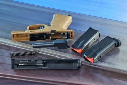 Exclusive: introducing the new Bubix Bro subcompact pistol in three calibers The Bubix Bro disassembled