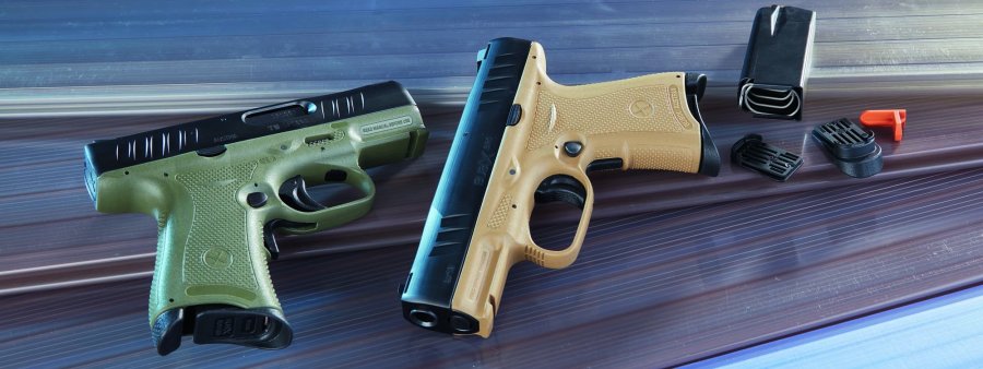 Exclusive: introducing the new Bubix Bro subcompact pistol in three calibers The Bubix Bro subcompact pistol is currently available with green