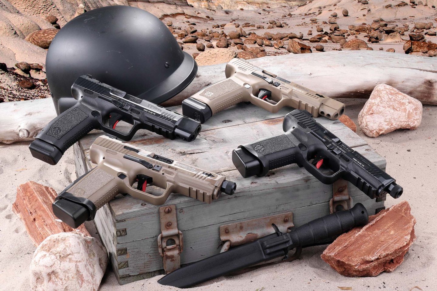 Canik-Pistolen TP9 in 9 mm Luger