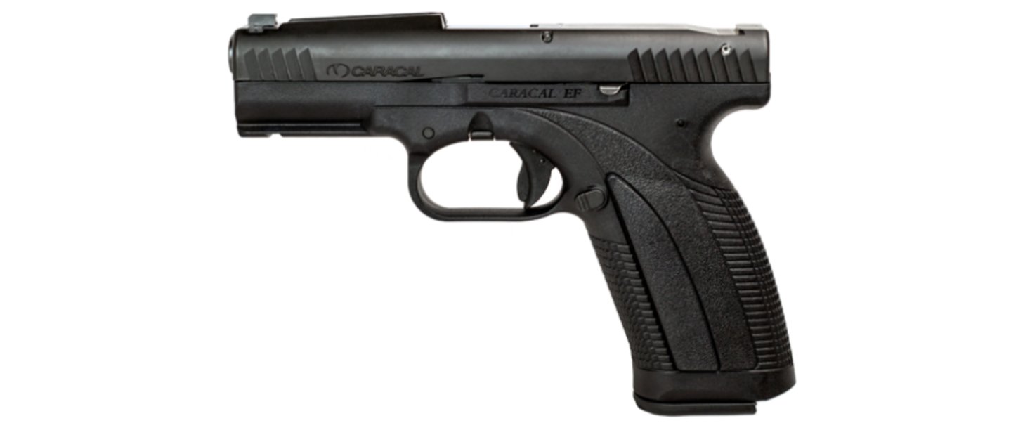 Caracal pistol strikes back Caracal Enhanced F 9mm pistol, left view