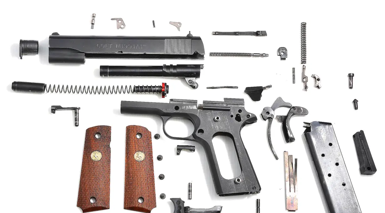 Colt 1911 Government .45 ACP disassembly