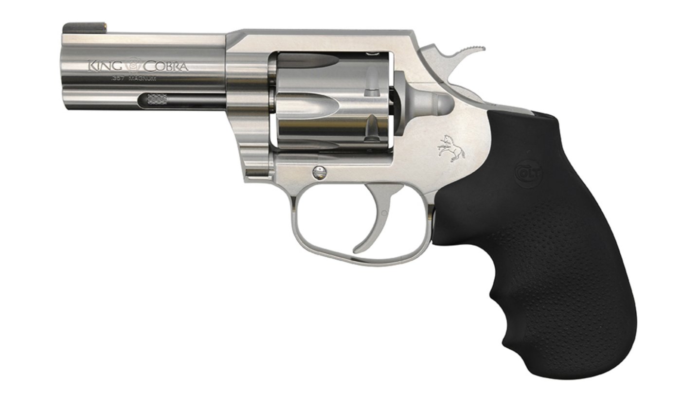 Colt King Cobra, the King is back The new Colt King Cobra in .357 Magnum. , left side